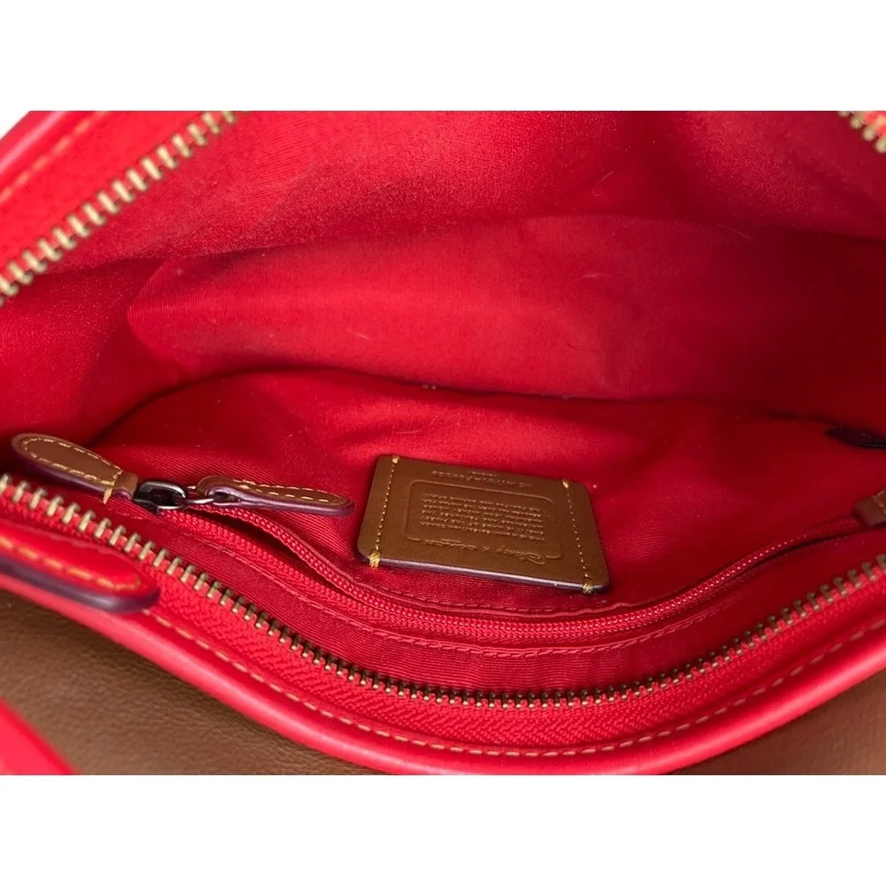 Coach X Disney F59359 Women's‎ Mickey Mouse Patricia Saddle Bag Limited Edition